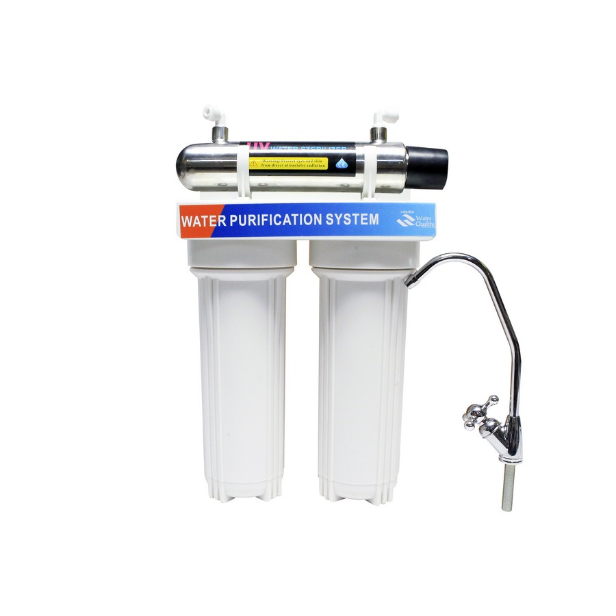 FILTRO AGUA 2 ETAPAS + LAMPARA UV 6W RH-JL2-UV (DESC)