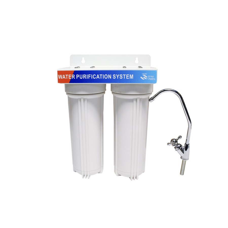 FILTRO AGUA 2 ETAPAS CON GRIFO RH-JL2