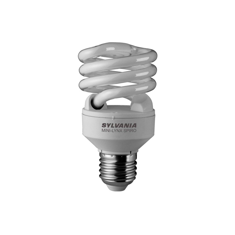 FOCO AHORRADOR 25W 120V E27 65K SYLVANIA (DESC)