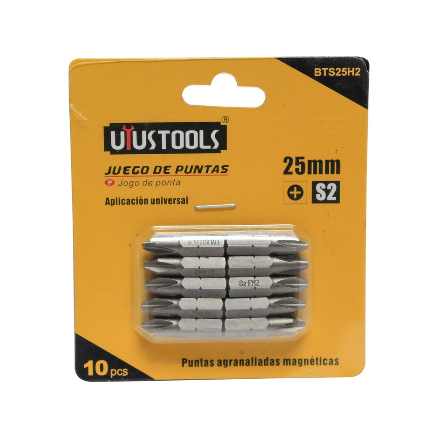 PUNTA UYUS PHILLIPS S2 1 PULG BTS25H2 (10 US)