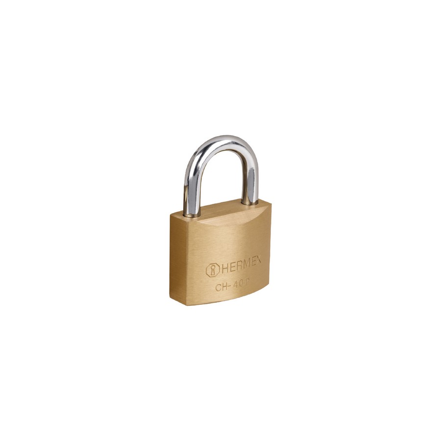CANDADO HIERRO COLOR LATON 40MM TRUPER/HERMEX 23518