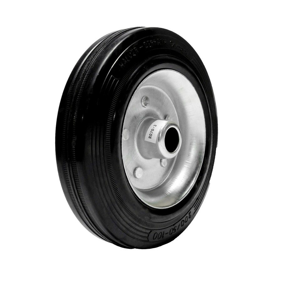 RUEDA HULE 200 MM ALEM