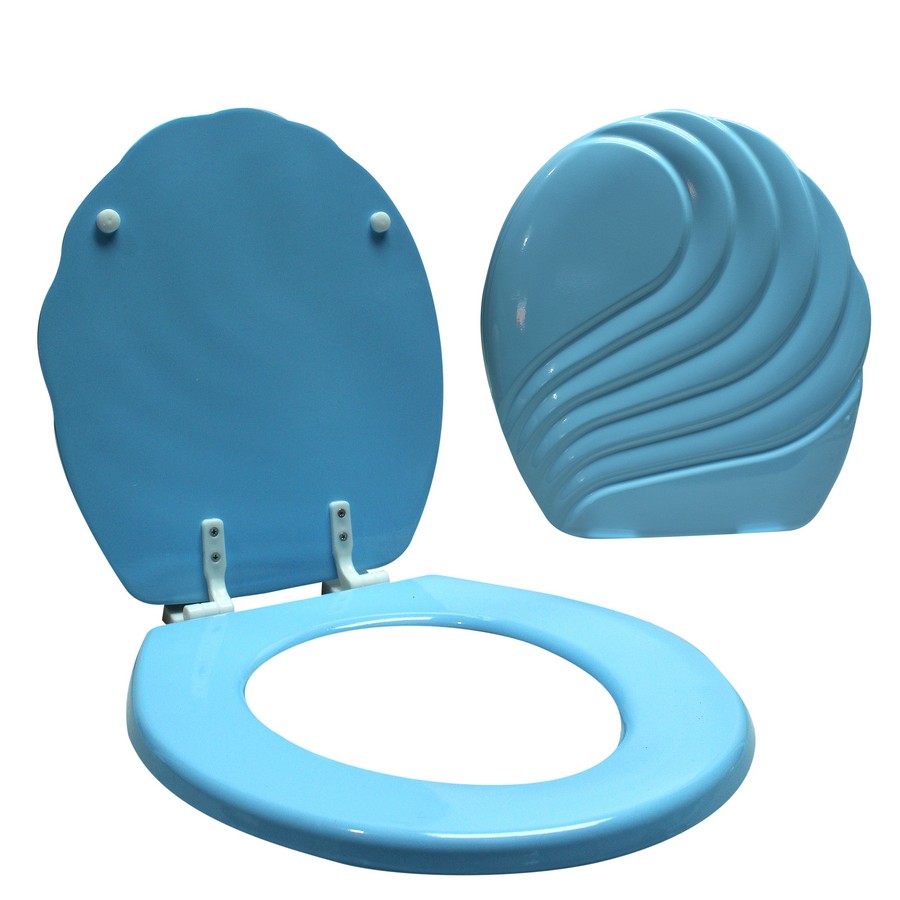 ASIENTO P/INODORO T/CONCHA CELESTE LHC-8402/LT-7053LB (DESC)