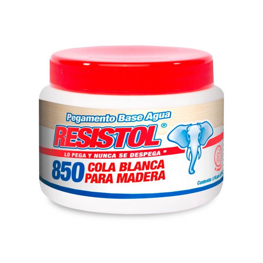 PEGAMENTO COLA BLANCA RESISTOL 850 1/16 FULLER