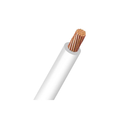 ALAMBRE CABLEADO THHN 8 BLANCO (MT)