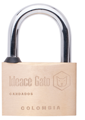 CANDADO GATO BRONCE 50 MM CL50