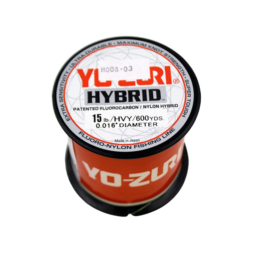 HILO NYLON PESCA YO-ZURI HYBRID 15LB 600YD HB HVY R658-HVY