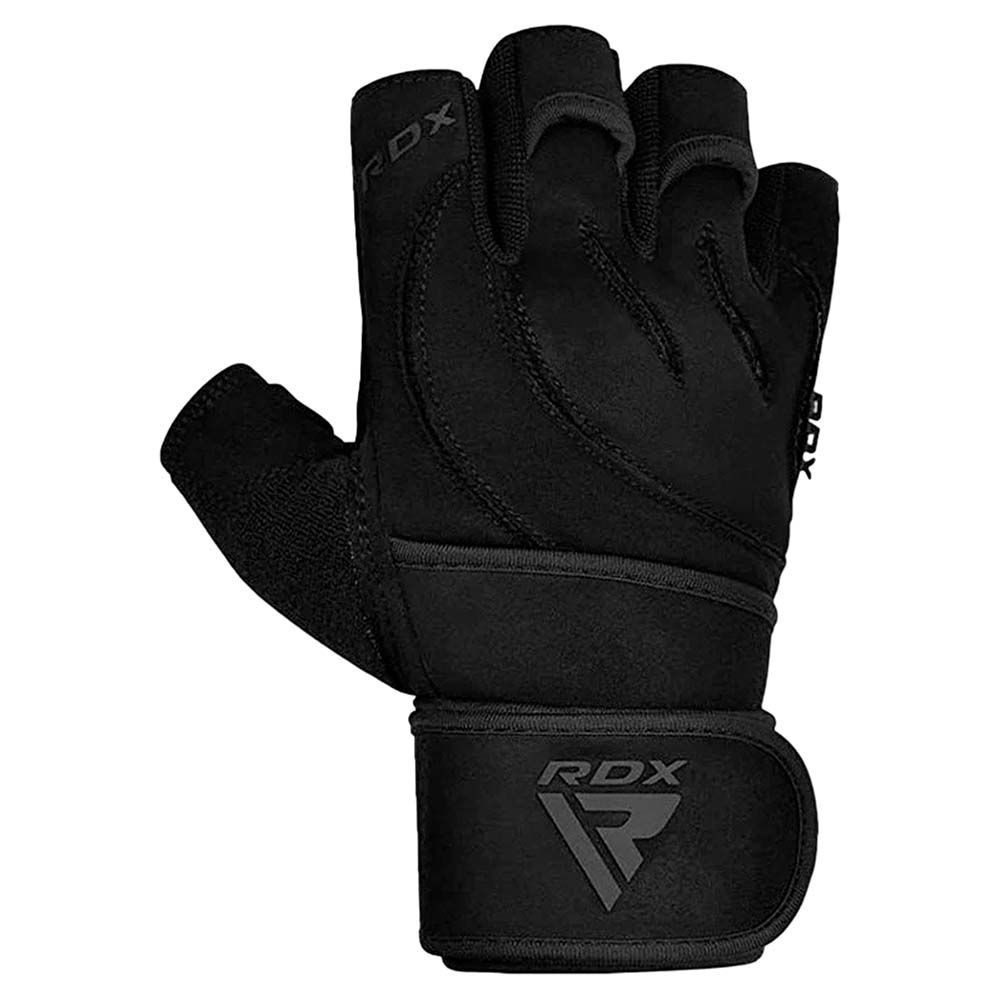 GUANTES PARA PESAS RDX NEGRO PLUS-XL WGM-L4B-XL+