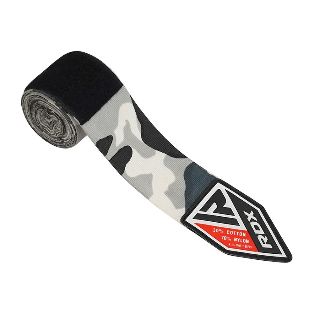 VENDAS PARA BOXEO RDX CAMO/GRAY PLUS HWX-RC+