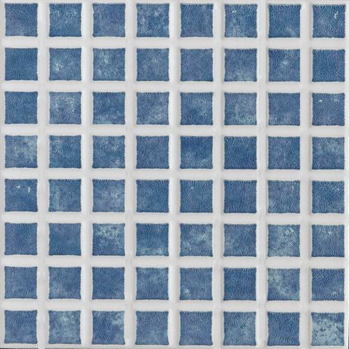 CERAMICA MOSAICO AZUL MATE ANTIDES. 20X20 MT2 SAMBORO