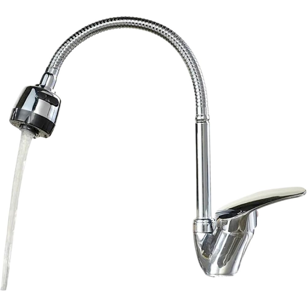 LLAVE FREGADERO MONOMANDO CUELLO FLEXIBLE A367-KF018-3-8