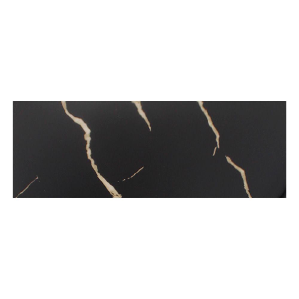 PANEL VINILICO CON ADHESIVO NEGRO B/AMARILLA 30X60CM 84881