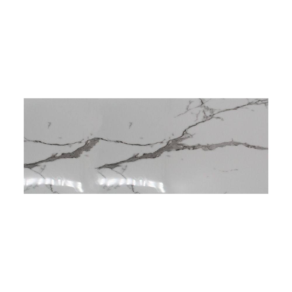 PANEL VINILICO CON ADHESIVO BLANCO B/GRIS 30X60CM 84882