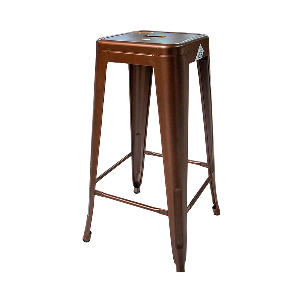 BANCO PARA BAR METAL 78CM COBRE BC-237-COP