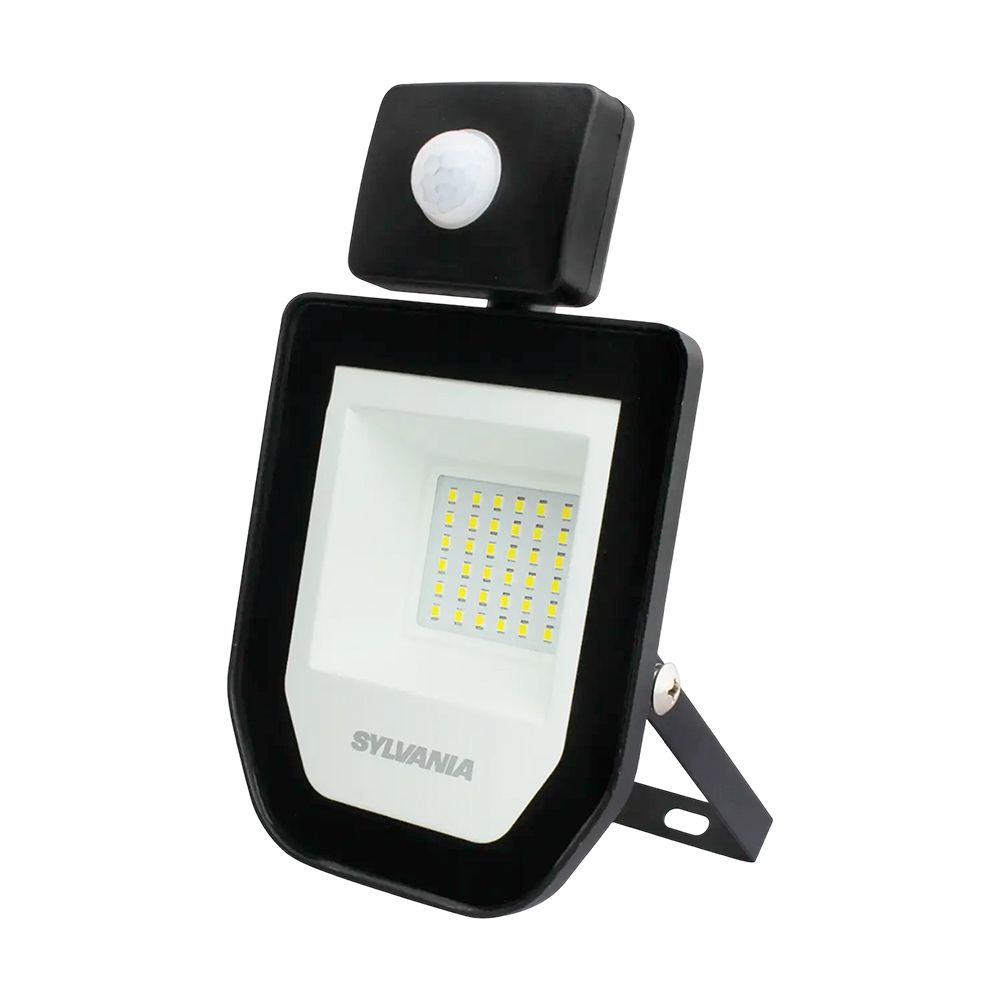 PROYECTOR EXTERIOR LED 30W 100-240V C/SENS. MOVI. 65K IP65 SYLVANIA P23284