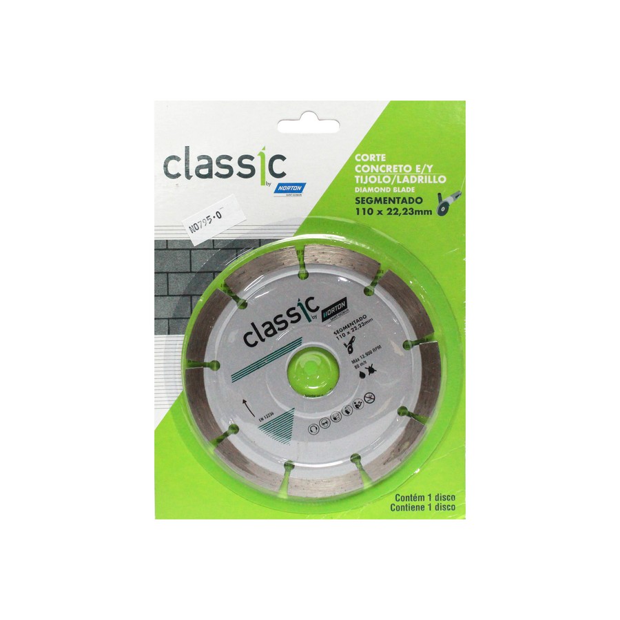 DISCO CLASSIC 110X7X22.23 SEGMENT.