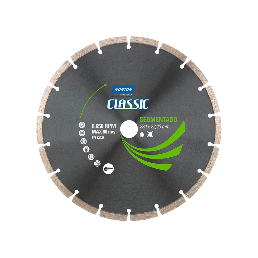 DISCO CLASSIC 230X7X22.23 SEGMENT.