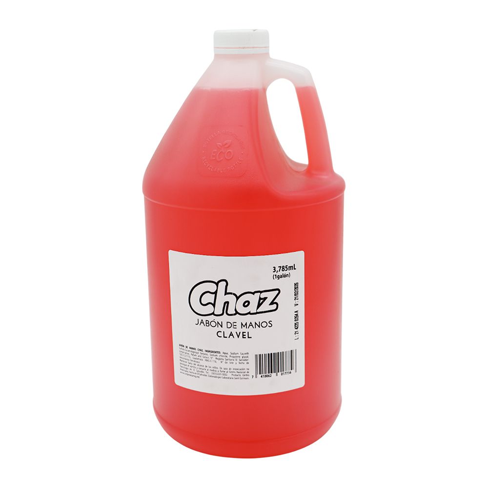 JABON LIQUIDO PARA MANOS CHAZ GLN