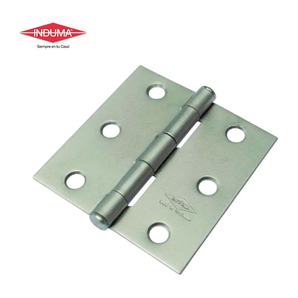 BISAGRA INDUMA 3X3 ACERO INOX CON TORNILLO (PRS)