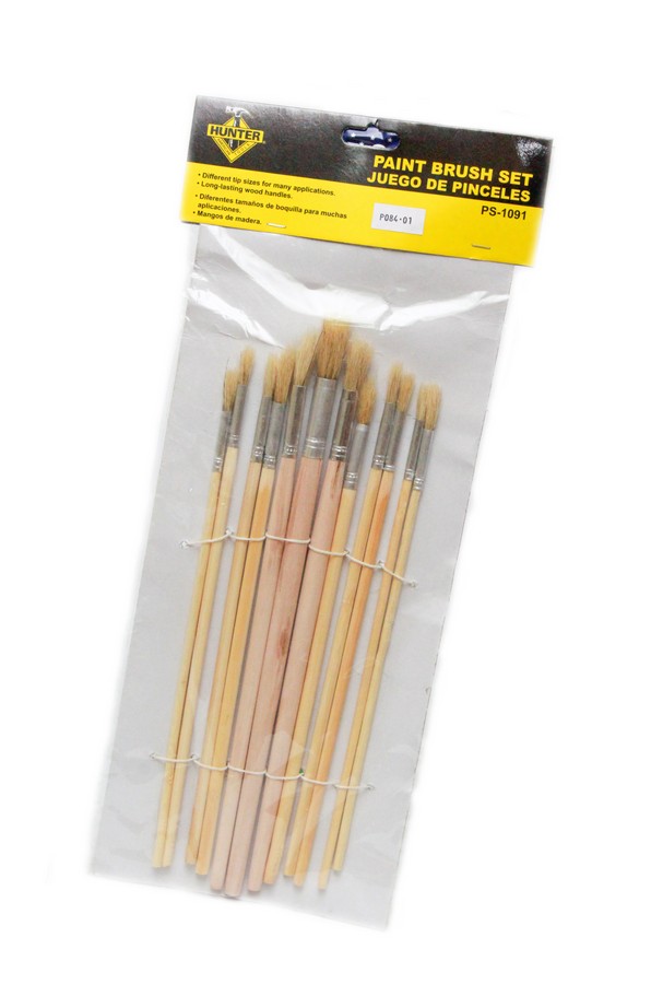 PINCEL P/ARTISTA JGO 12 PCS PS-1091