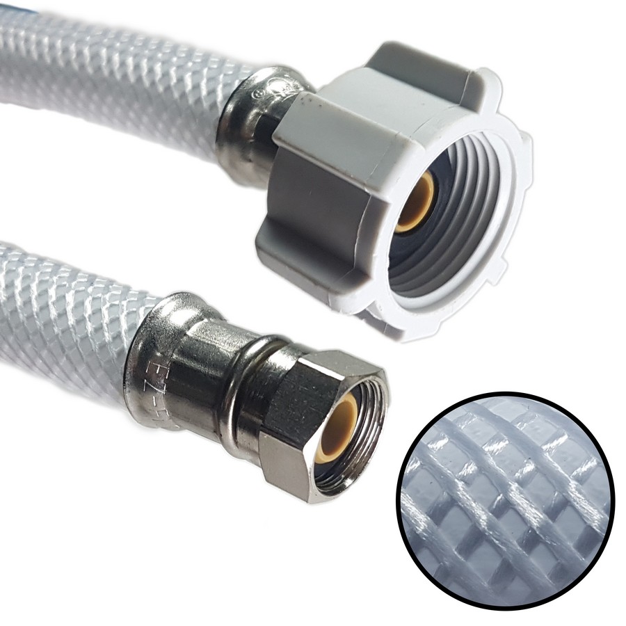 TUBO ABASTO FLEXIBLE EASTMAN PARA INODORO 7/8 X 3/8 X 20 PULG 48946