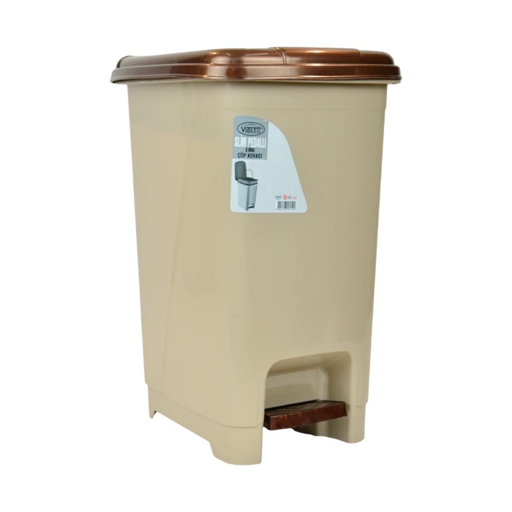 BASURERO PLASTICO CON PEDAL 25 LT 0131
