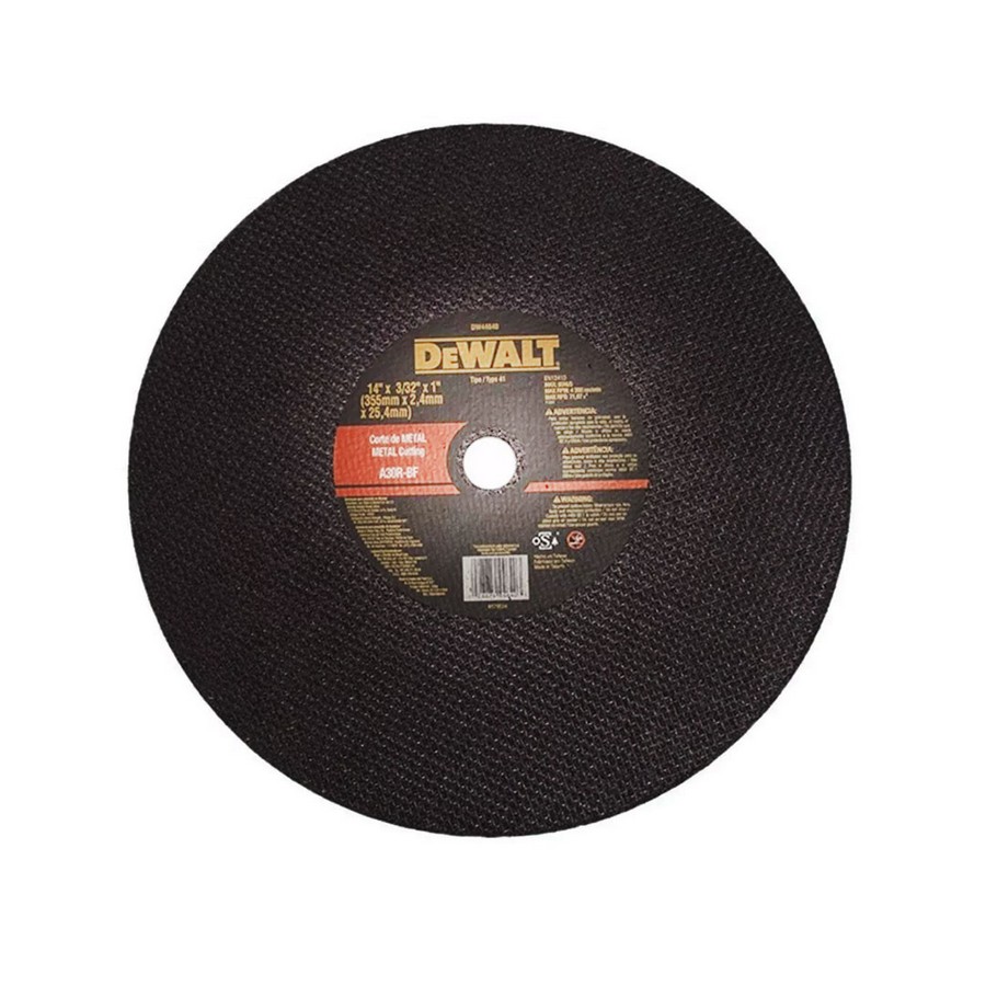 DISCO P/METAL DEWALT 14 PULG X 3/32 PULG DW44640