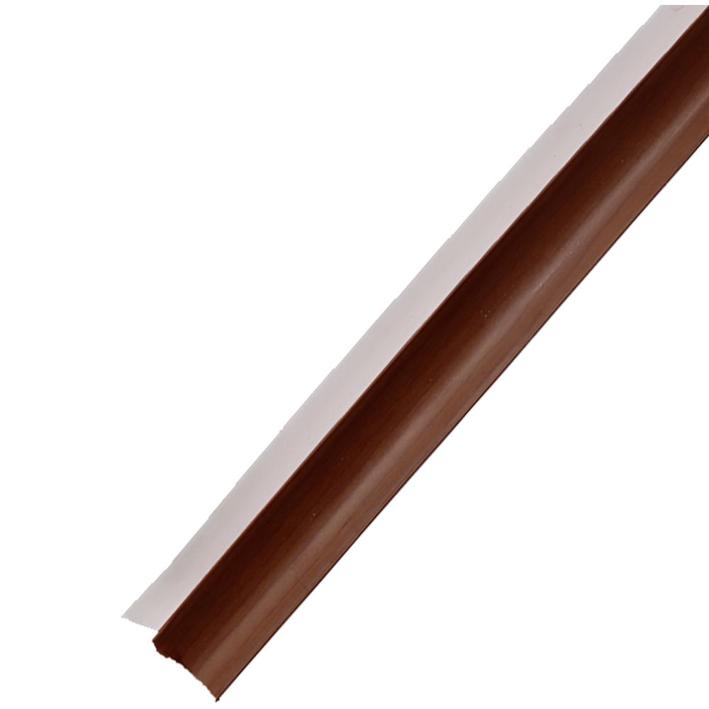 CORNIZA PARED CIELO FALSO PVC F 155 NOGAL 069 5.95MTS (PIEZA)