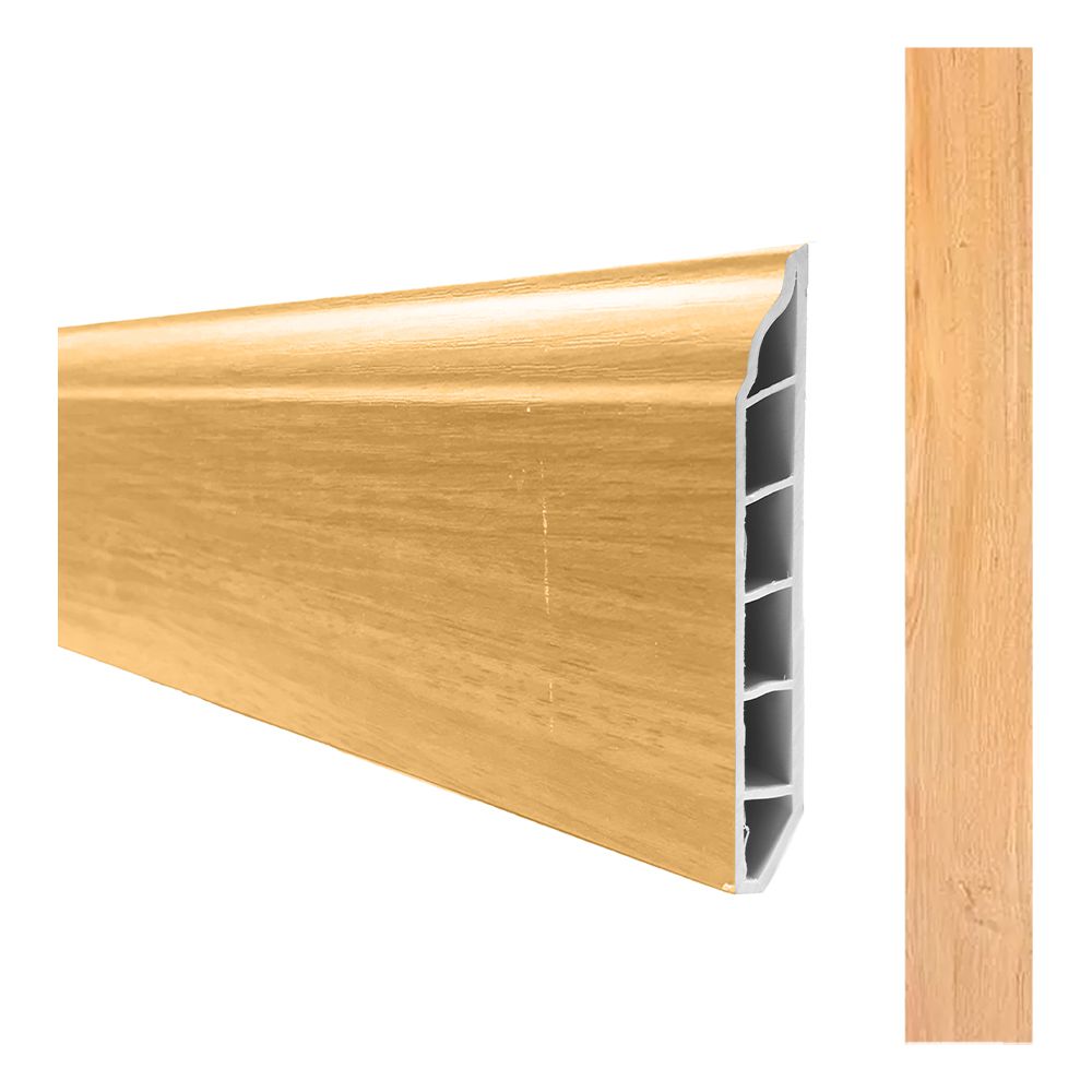 ZOCALO PVC MY-1 PEPAYA  2.40MTSX80MMX12MM (PIEZA)