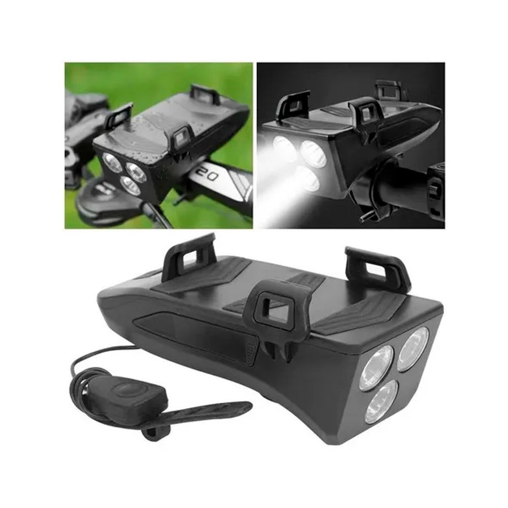LAMPARA P/BICICLETA BKS RECARGABLE 350LM IPX4 35003