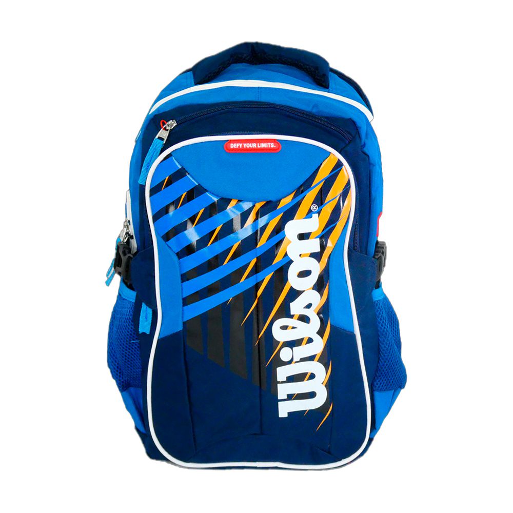 MOCHILA WILSON PRINT TOP UNISEX AZUL MARINO 65.010590PE