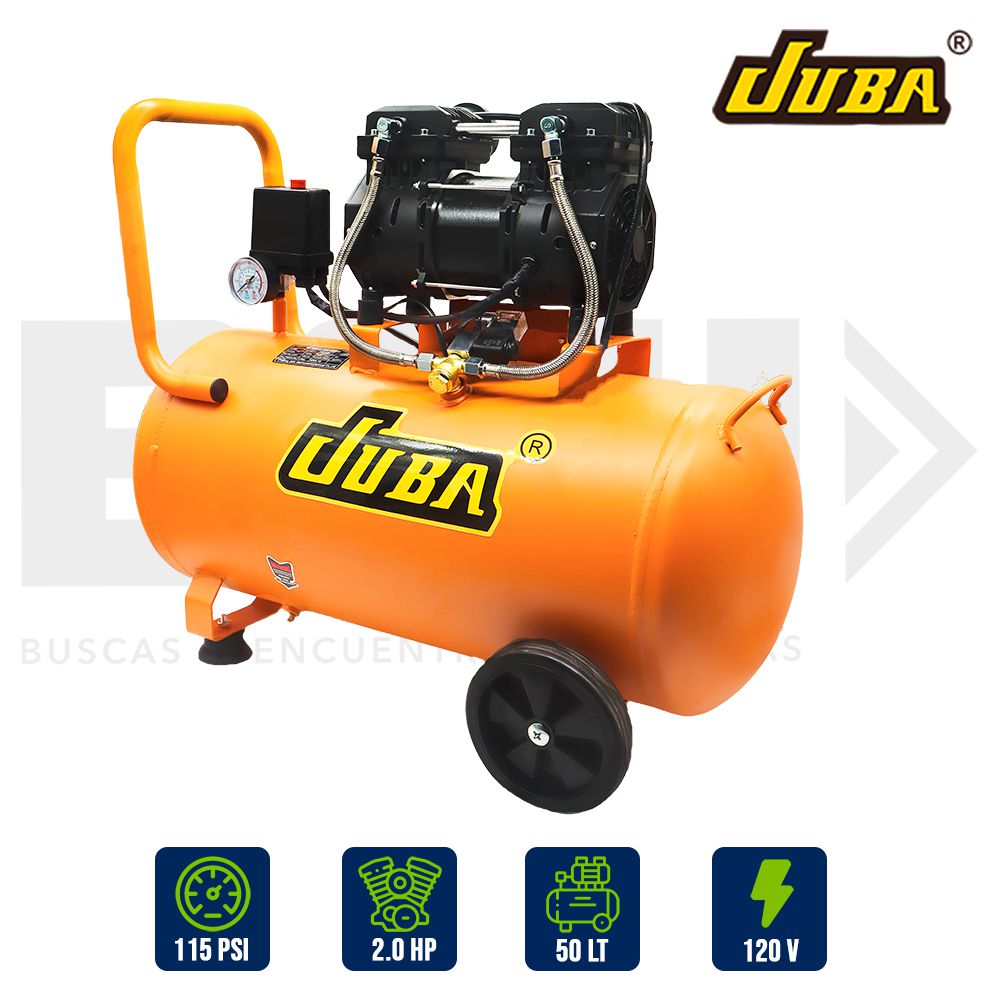 COMPRESOR JUBA 50L-1450W SIN ACEITE JB-1450W-1 (SIN ACC.)