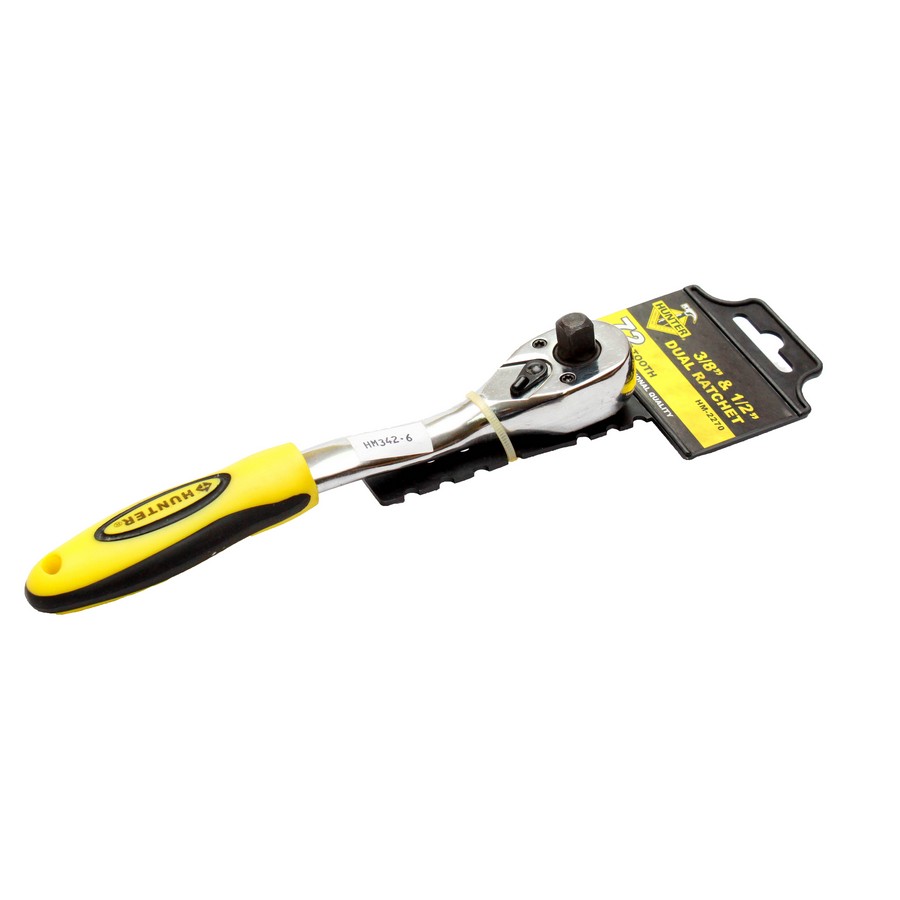LLAVE RATCHET DUAL 3/8 - 1/2 HM-2270
