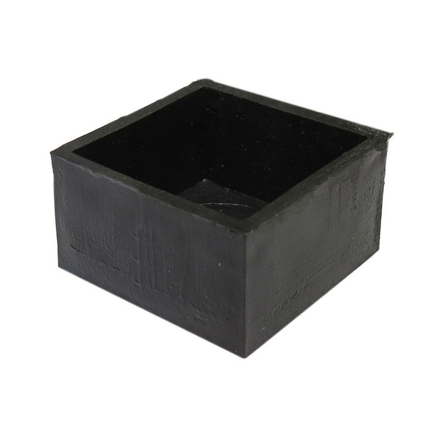 TACO PLASTICO CUADRADO EXTERNO 1/2PLG.