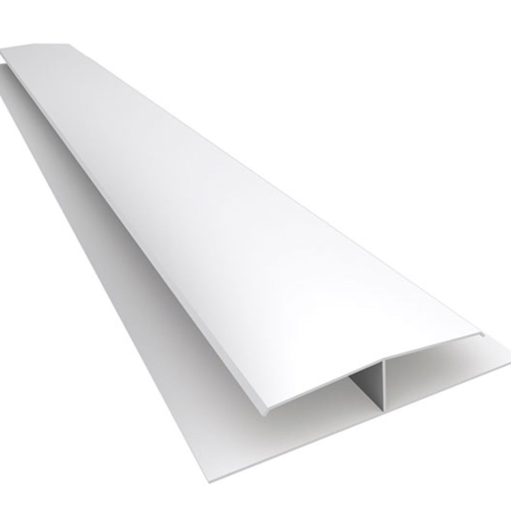 UNION H CIELO FALSO PVC H BLANCO MATE 001 5.95MTS (PIEZA)