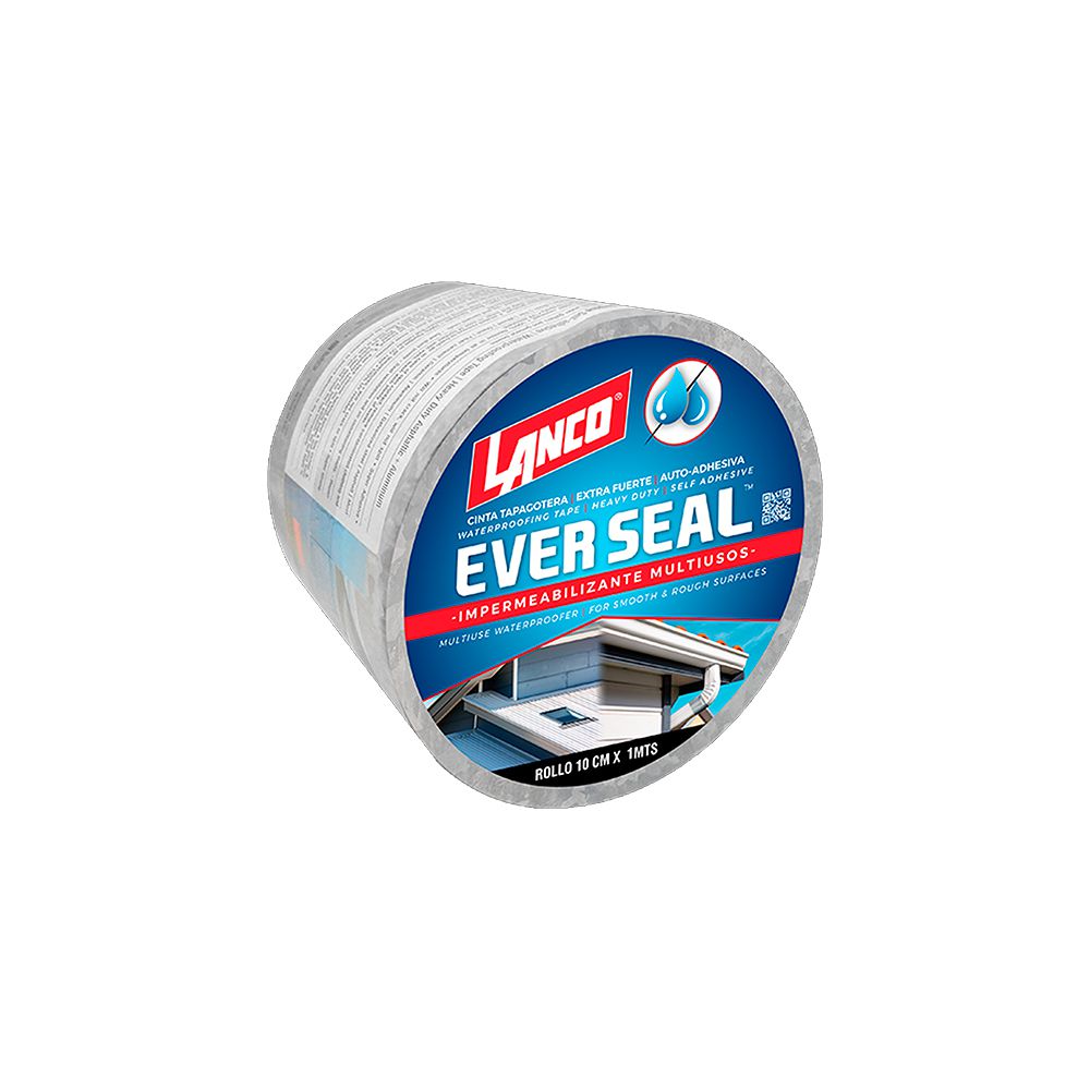 CINTA TAPAGOTERAS 10CM X 1M EVER SEAL LANCO (ROLLO)