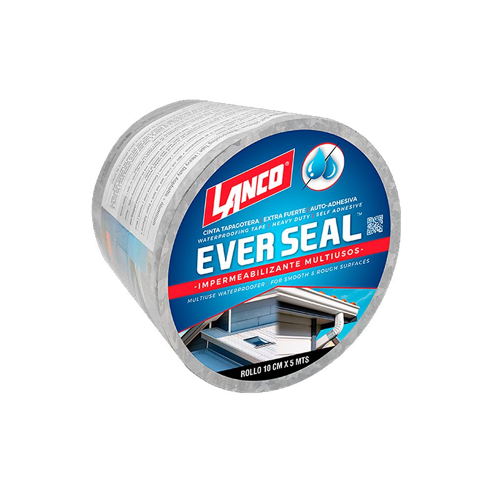 CINTA TAPAGOTERAS 10CM X 5M EVER SEAL LANCO (ROLLO)