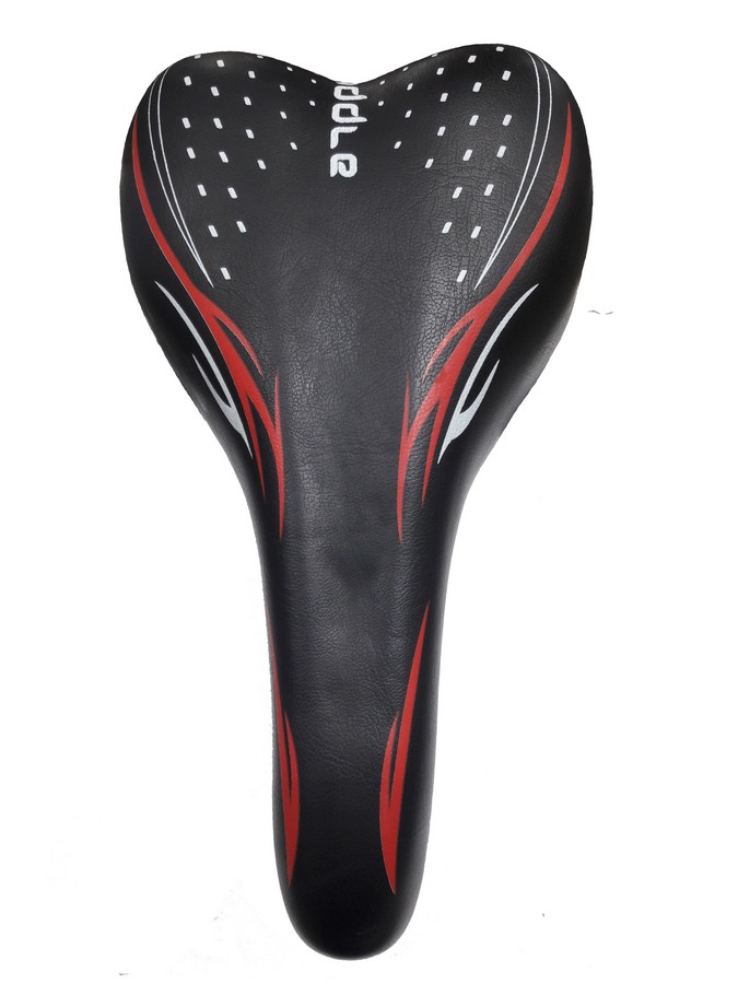 ASIENTO BICICLETA NEGRO/ROJO 433014