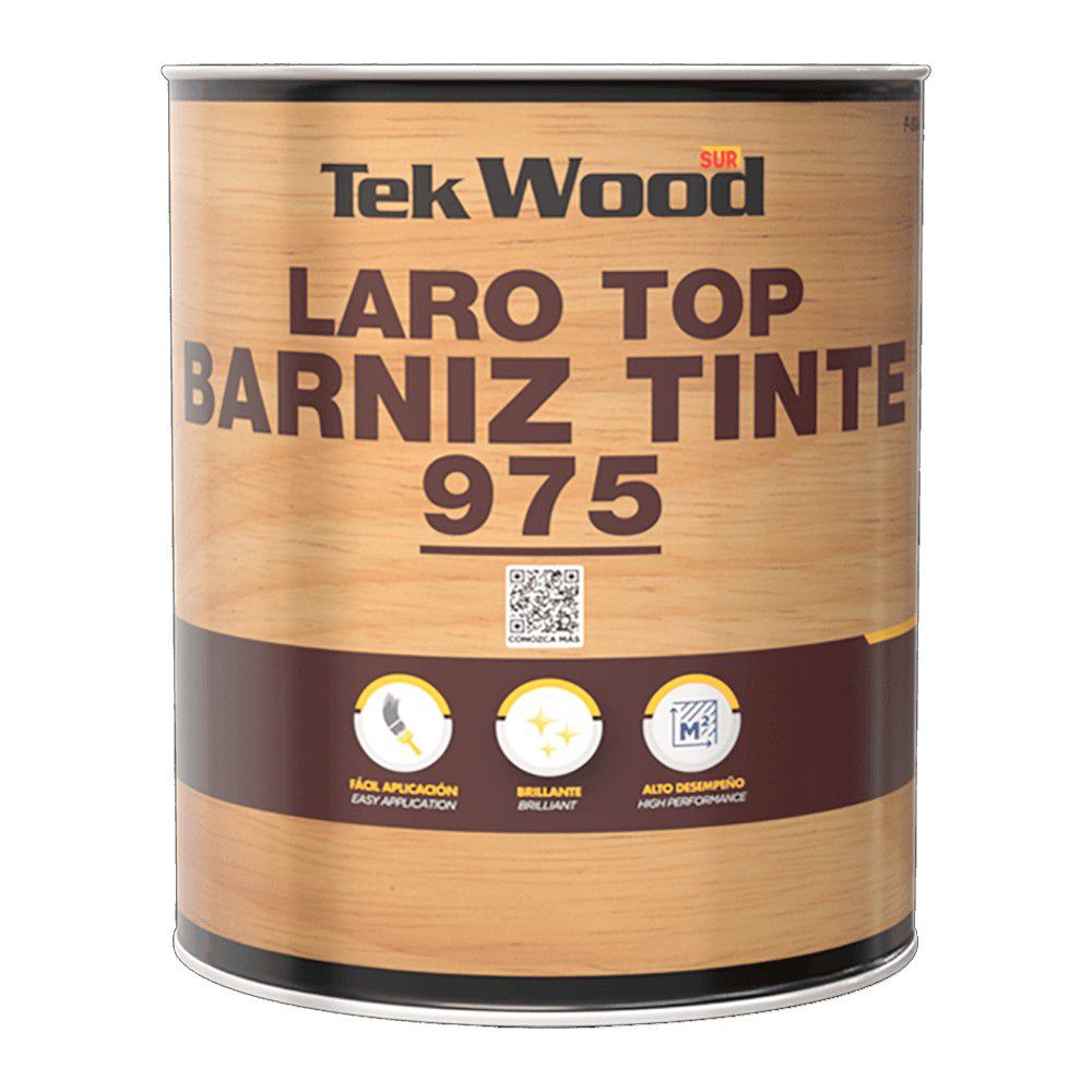 LARO TOP BARNIZ TINTE 975 NATURAL BRILLANTE SUR 990-06 (NC)