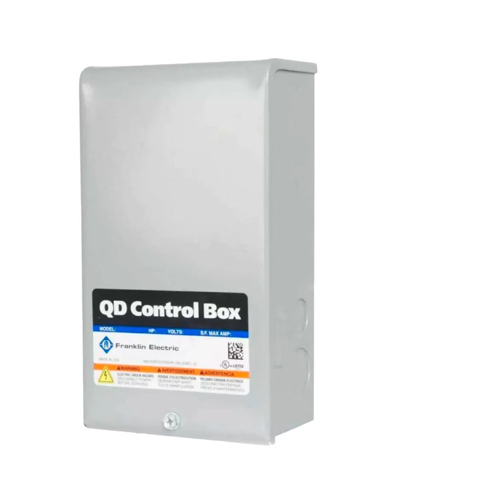 CAJA CONTROL BOMBA SUMERG. 1/2 HP 115V 60HZ FRANKLIN 2801044915 (NC)