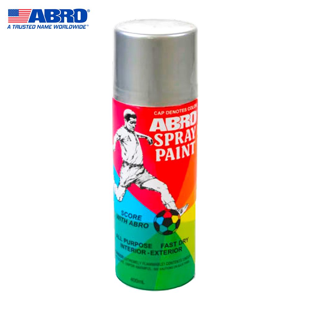 SPRAY METALICO ALUMINIO BRILLANTE ABRO 26