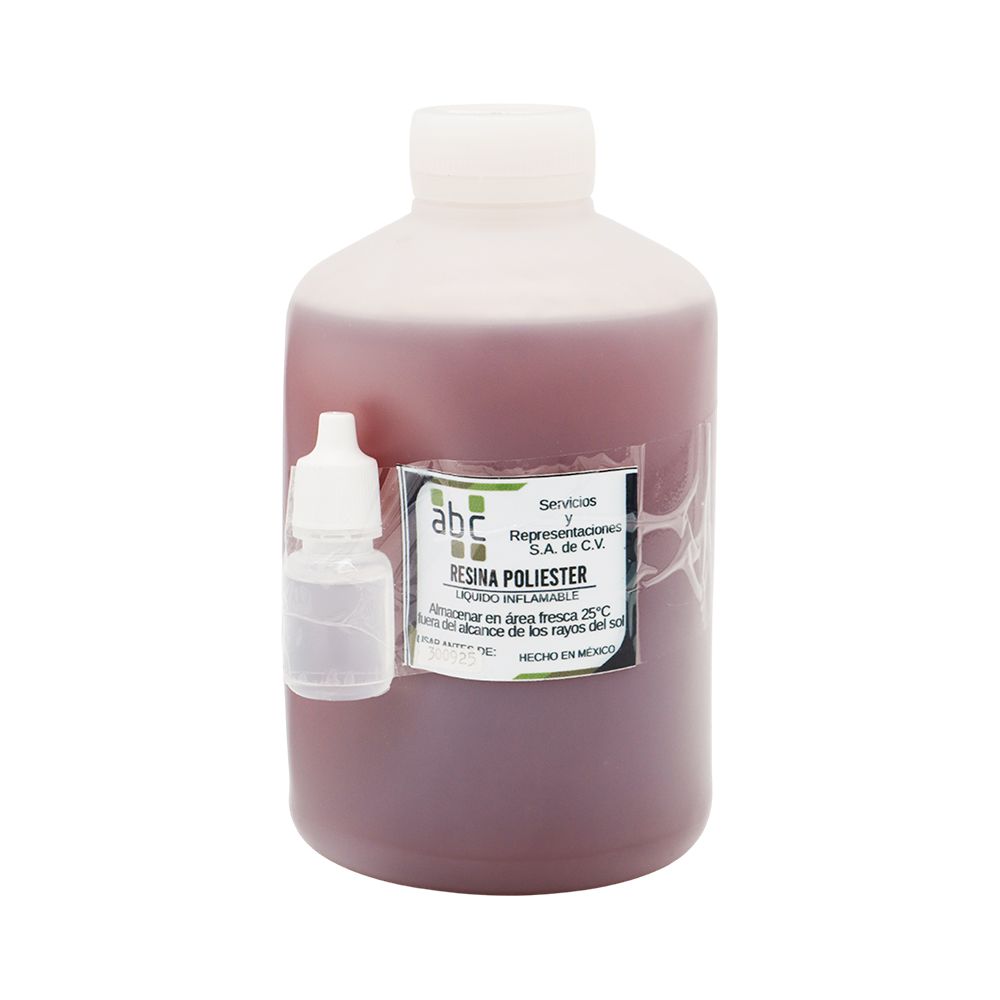 FIBRA DE VIDRIO RESINA CON CATALIZADOR 1/4