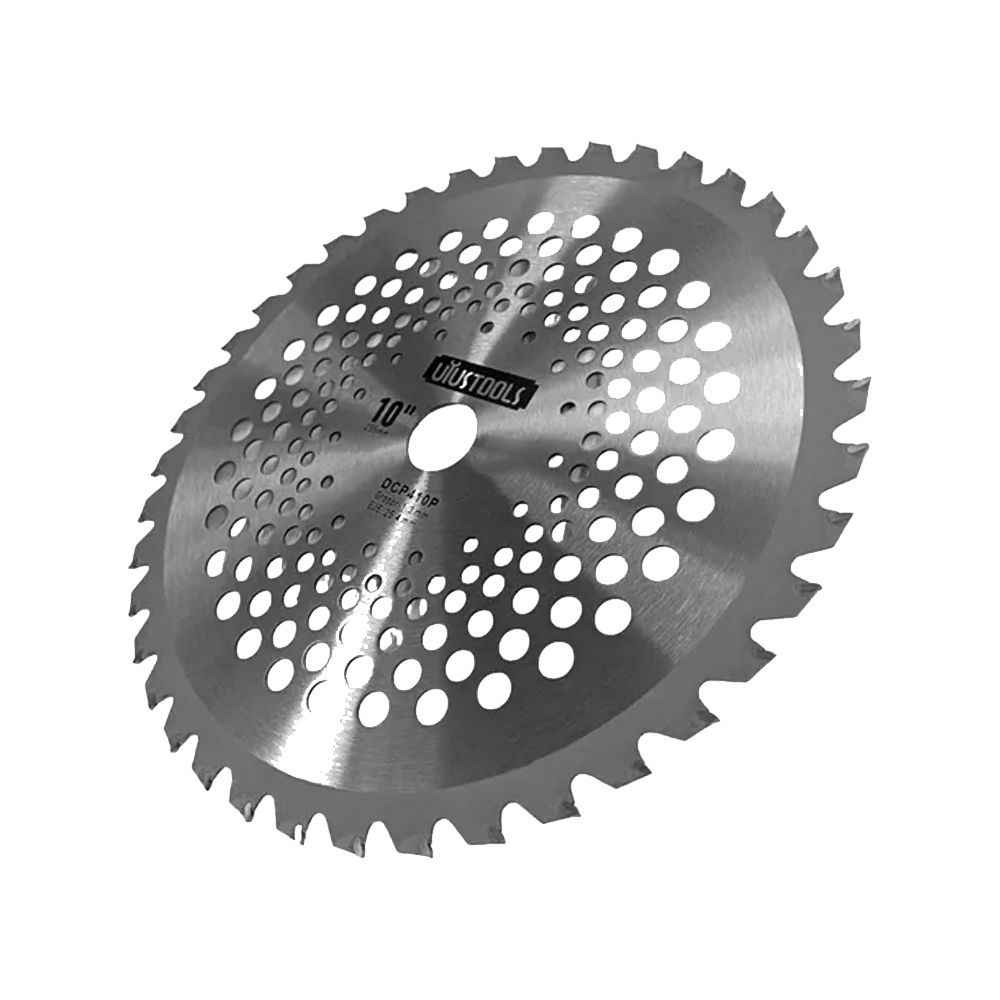 DISCO PERFORADO PARA CORTAR MALEZA 10 PULG X 40T 6000RPM DCP410P