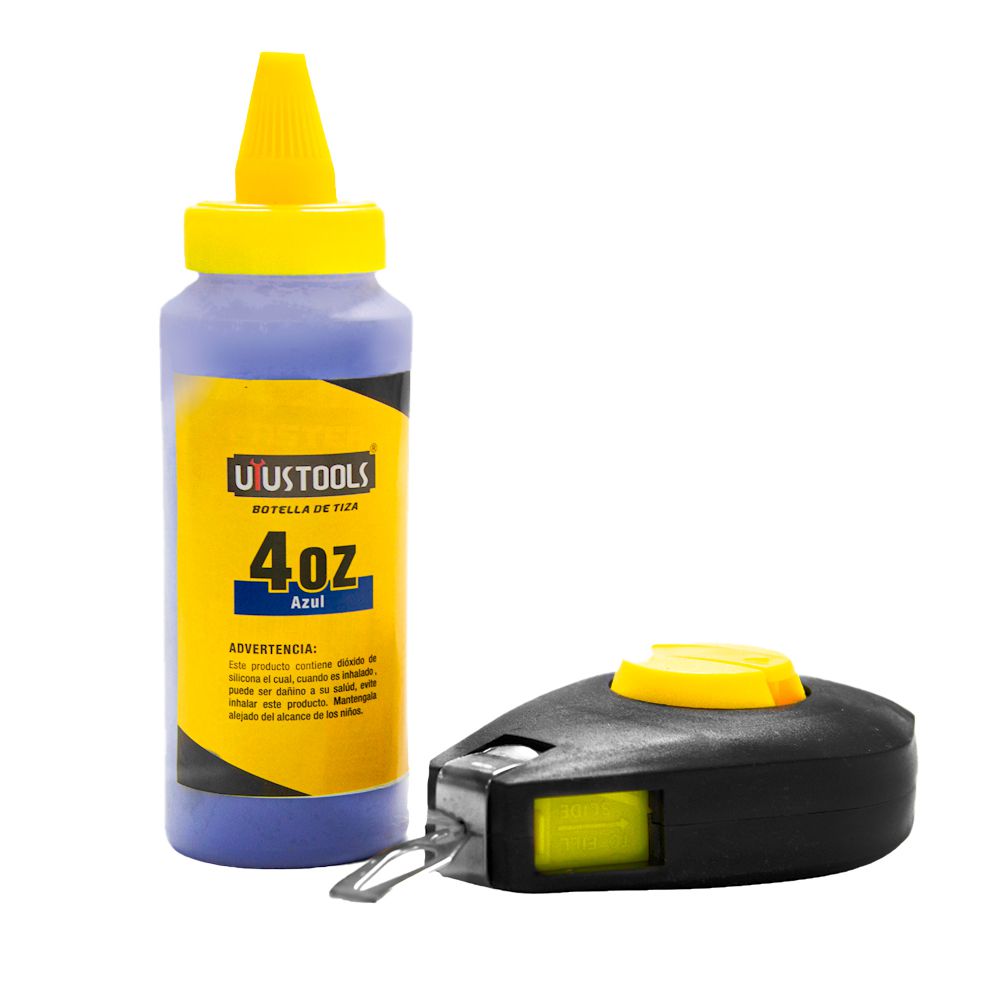 TIRALINEAS PLASTICO CON TIZA 30MTS TZT030