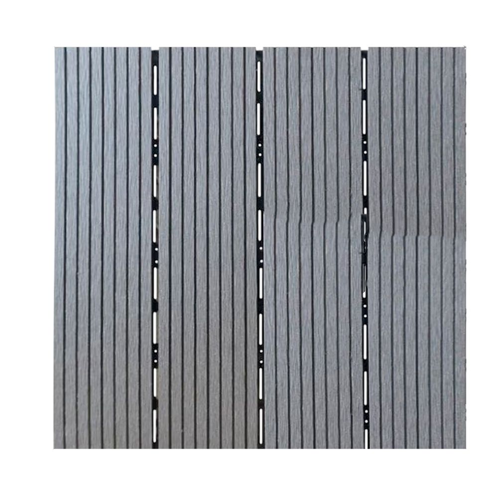 REVESTIMIENTO TIPO DECK GRIS 30X30CMS 88129 (UNIDAD)