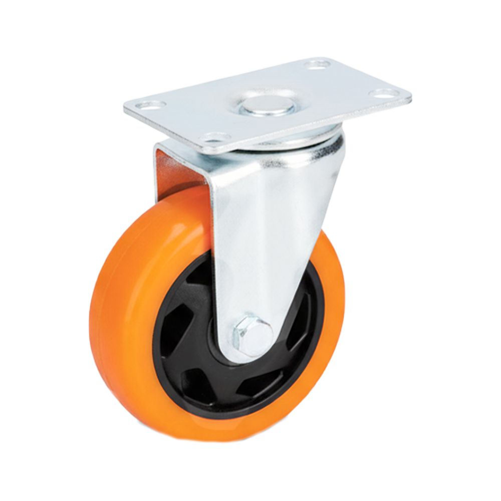 RUEDA NARANJA INDUST. GIRAT. SIN FRENO 3 RUCN003