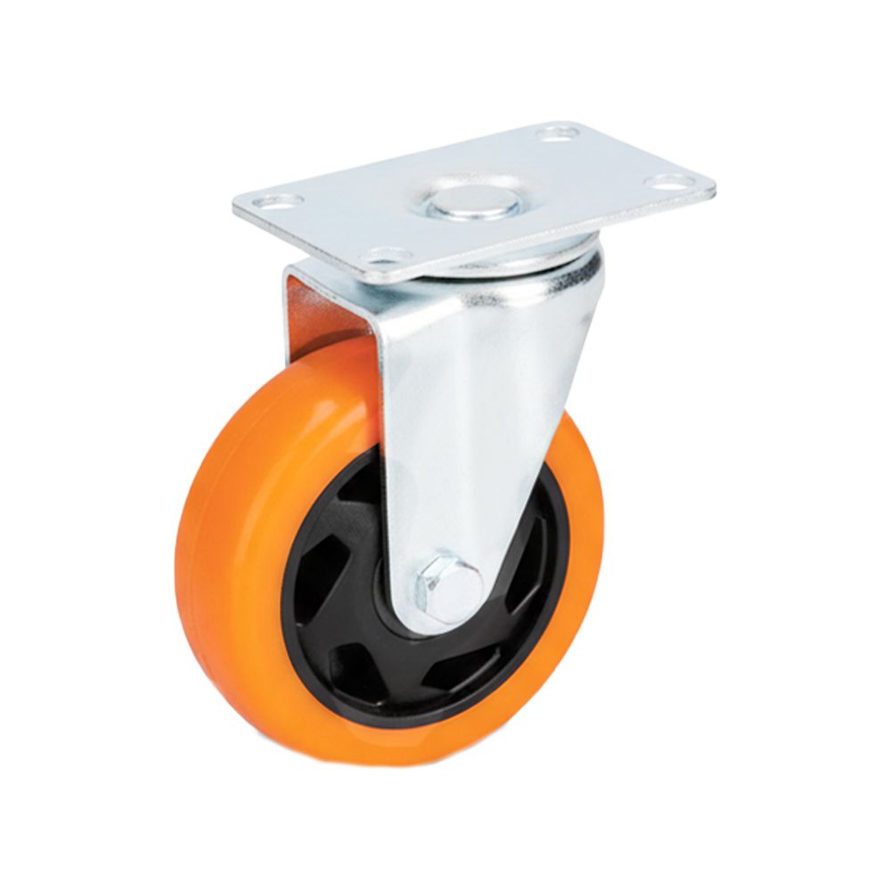 RUEDA NARANJA INDUST. GIRAT. SIN FRENO 4 RUCN004