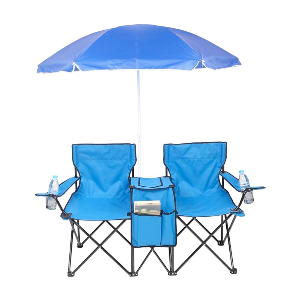 SILLA PLAYERA COMBO C/MESA Y SOMBRILLA CH-001
