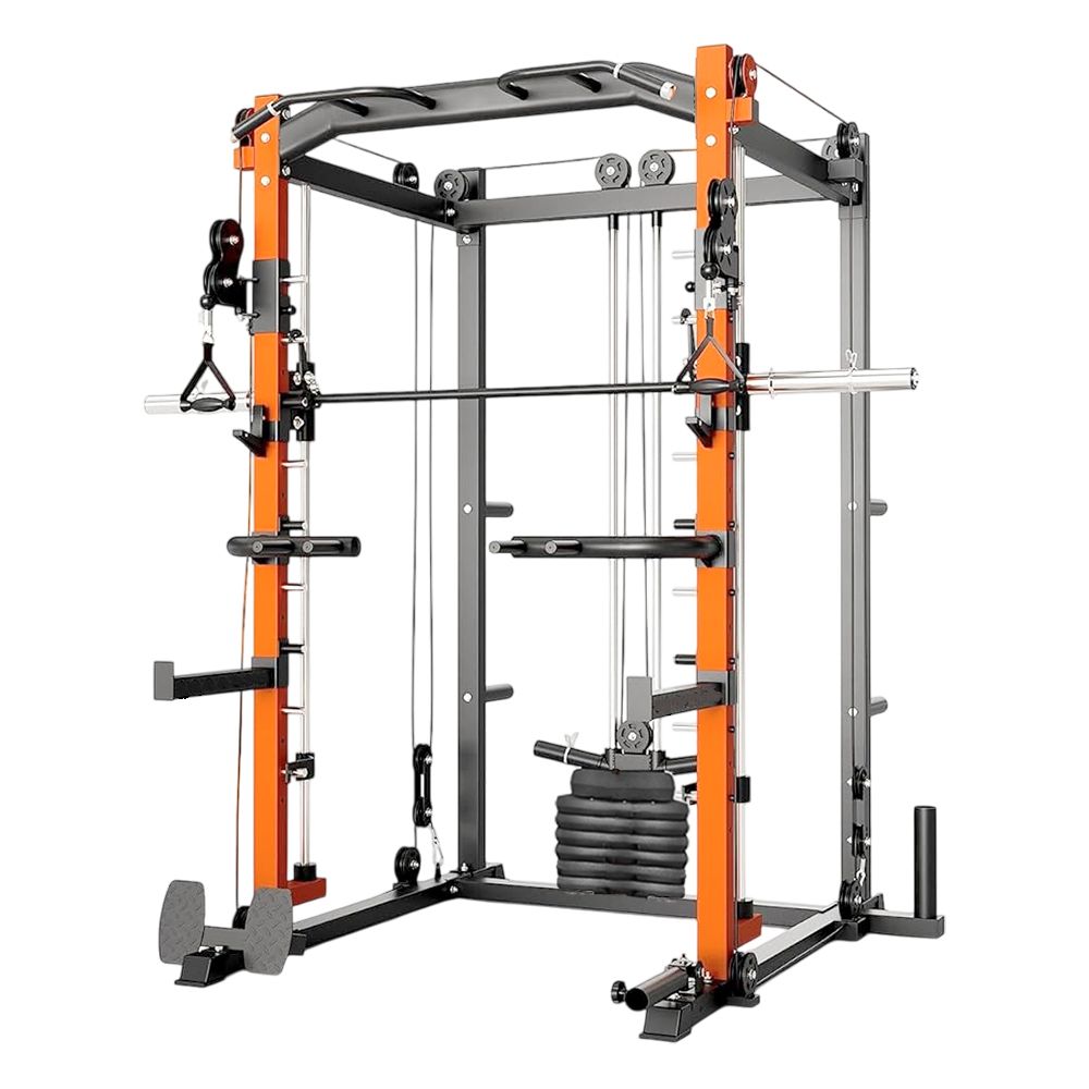 RACK MULTIFUNCIONAL PARA ENTRENAMIENTO CON SMITH YG15076