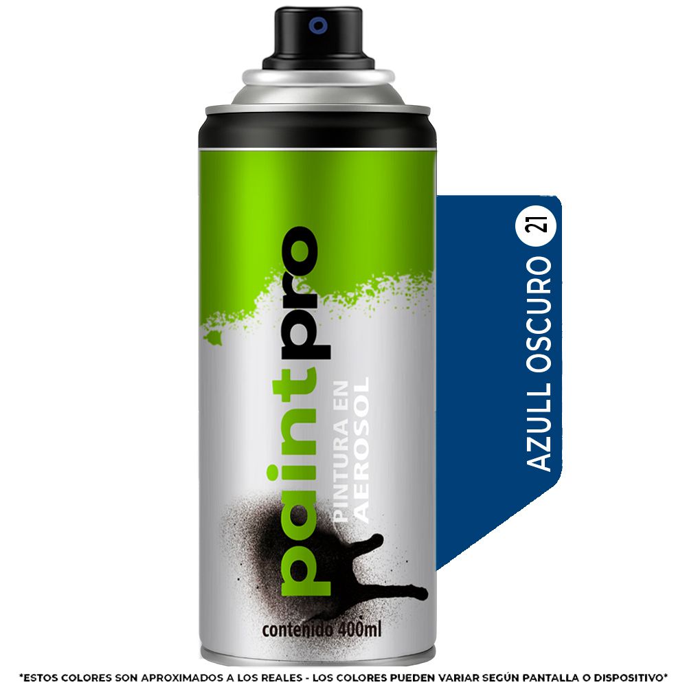 SPRAY PAINT PRO AZUL OSCURO 21 | Almacenes Bou